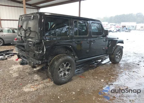 2018 Jeep Wrangler Unlimited Rubicon 4X4 z USA, uszkodzony, nr VIN 1C4HJXFG9JW233077